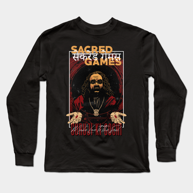 Guruji Ki Gochi Sacred Games Pankaj Tripathi India Bollywood Netflix Bollywood Long Sleeve T Shirt Teepublic Watch netflix movies & tv shows online or stream right to your smart tv, game console, pc, mac, mobile, tablet and more. teepublic