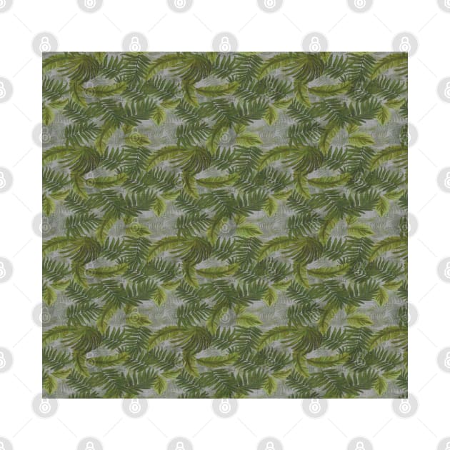 Palm leaves Pattern by Manafold