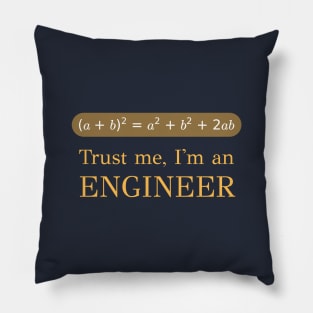 Trust Me, I'm an Engineer Pillow