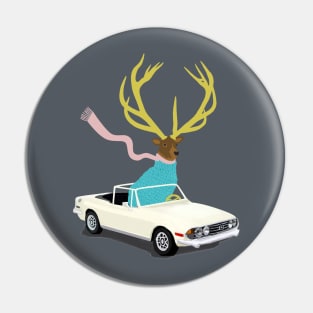 The stag Pin