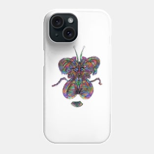 Butterfly with man Phone Case