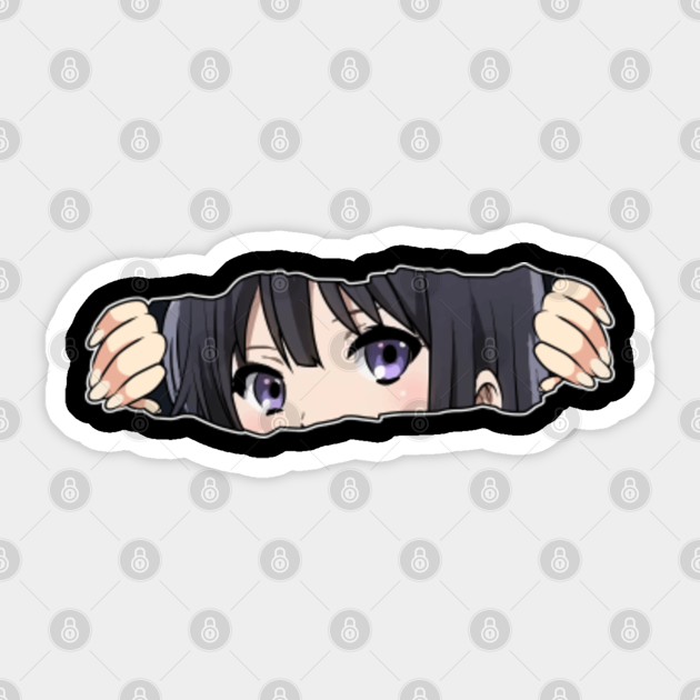 anime girl anime sticker teepublic