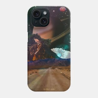 Saturn and Desert Phone Case