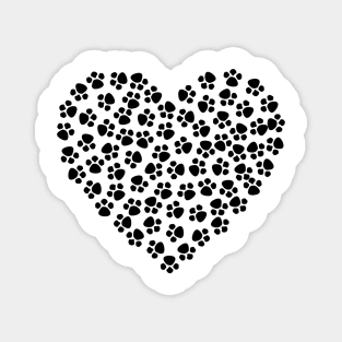Paw Heart Magnet