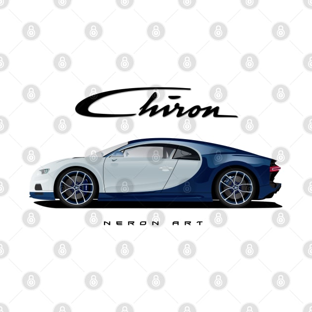 Bugatti chiron by Neron Art