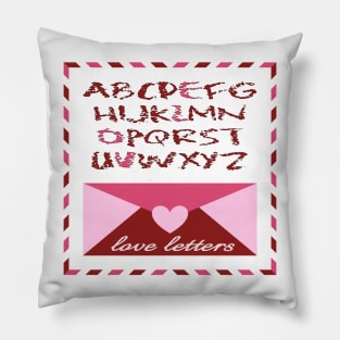 Love Letters Pillow