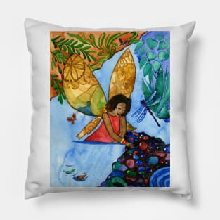 Fairy Of The Earth Pillow