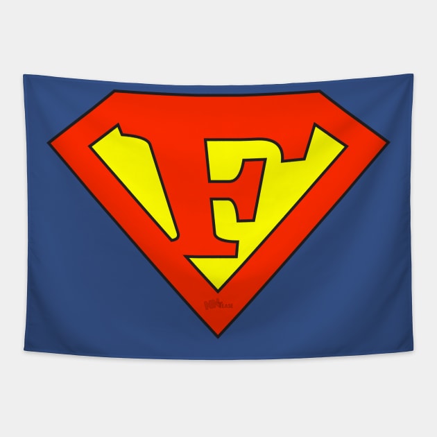 Super F Tapestry by NN Tease