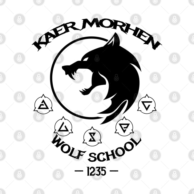 KAER MORHEN WOLF SCHOOL by Edgeofnowhere