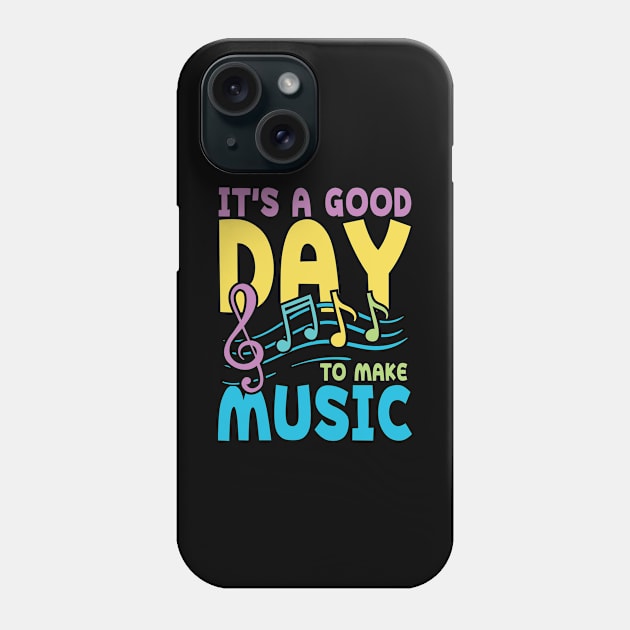 Music Lover Make Music Musician Phone Case by Humbas Fun Shirts