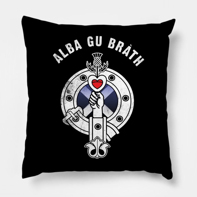 Alba Gu Brath Pillow by Nik Afia designs