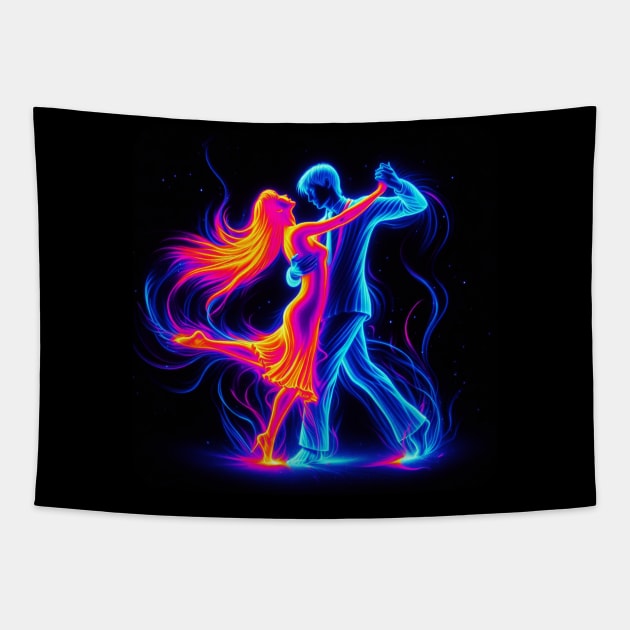 Thermal Image - Sport #16 Tapestry by The Black Panther