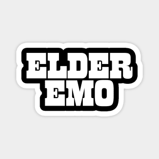 ELDER EMO | Emo, Goth, Alternative Music Gift Magnet