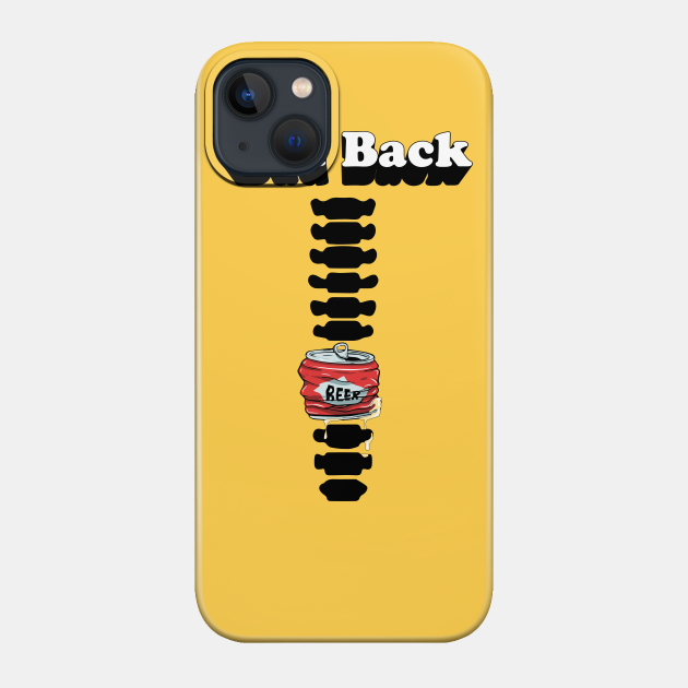 Dad Back - Dad - Phone Case