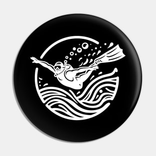 Scuba Diving Diver Pin