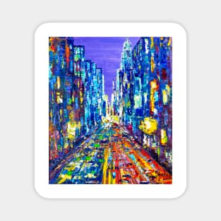 New York - city of contrasts Magnet