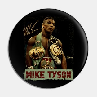 Vintage Mike The King Of Boxer Pin