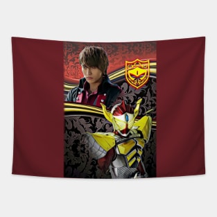 Kamen Rider Baron Side-by-Side   (style #2) Tapestry