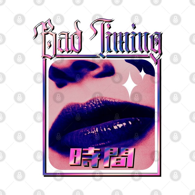 BAD TIMING - Aesthetic brutalist design by Cero