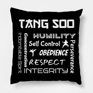 Tang Soo Tenets Pillow