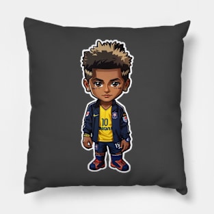 neymar brazil football Halloween Pillow