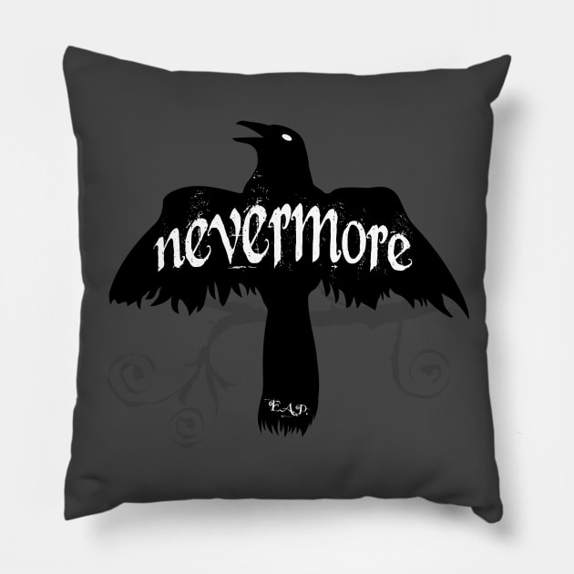 Nevermore Pillow by photokapi