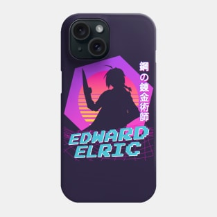 Edward Elric - Vaporwave Phone Case