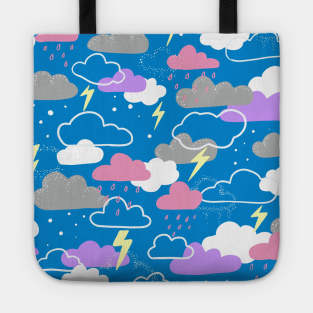 Storm Pattern Tote