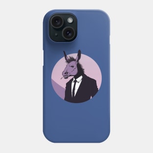 The Ultimate Work Horse: A Comical Take on the Daily Grind Phone Case