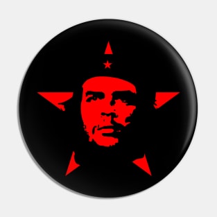 Che Guevara Shirt Revolution Rebel Tee Gerrilla Fighter Pin