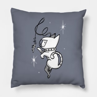 Space kitty Pillow