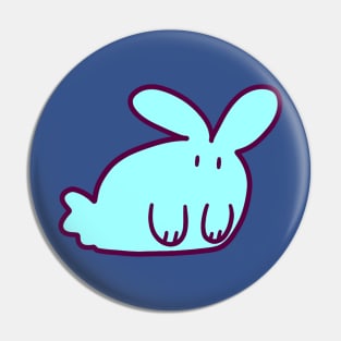 Blue Bunny Pin