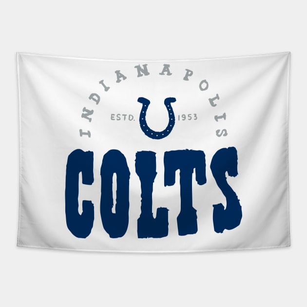 Indianapolis Coooolts 04 Tapestry by Very Simple Graph