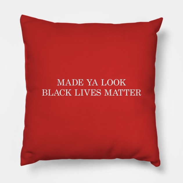 Black Lives Matter Pillow by bellamuert3