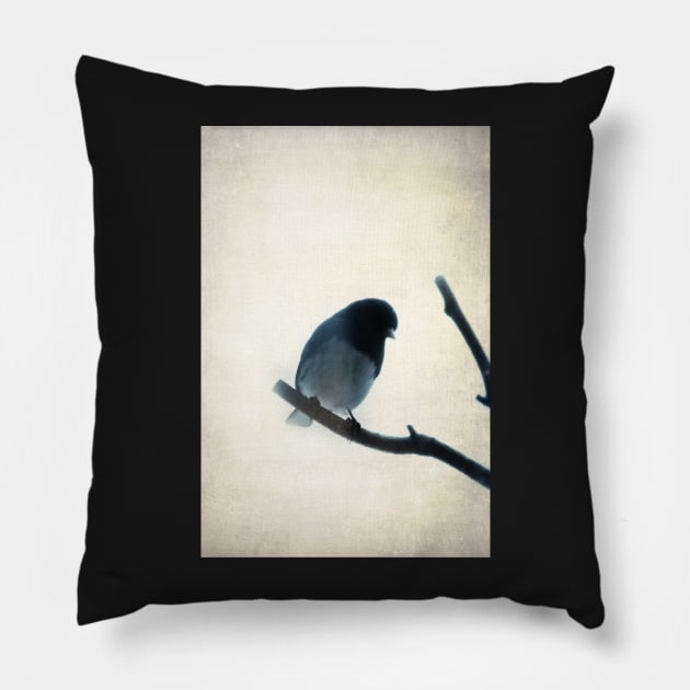 chickadee Pillow by hdconnelly