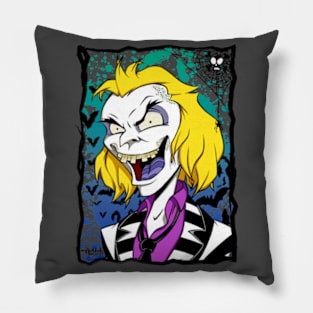 Beetlejuice Pillow