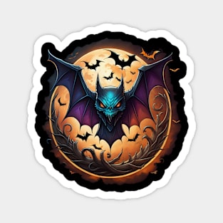 Scary bat Magnet