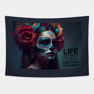 Catrina La Calavera Garbancera #1 Tapestry