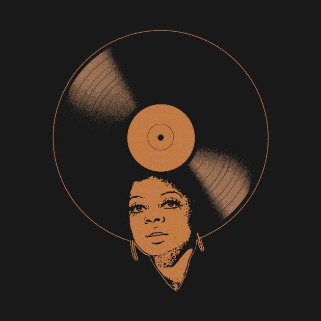 Afrovinyl (Orange) by bronzarino