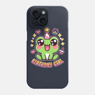 Birthday Girl Kawaii Toad Lover Daughter Bday Phone Case