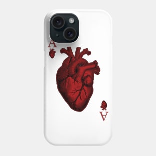 Ace of Hearts Phone Case