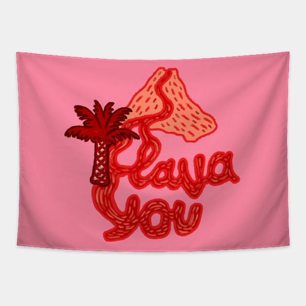 I lava you Tapestry by Bioshart