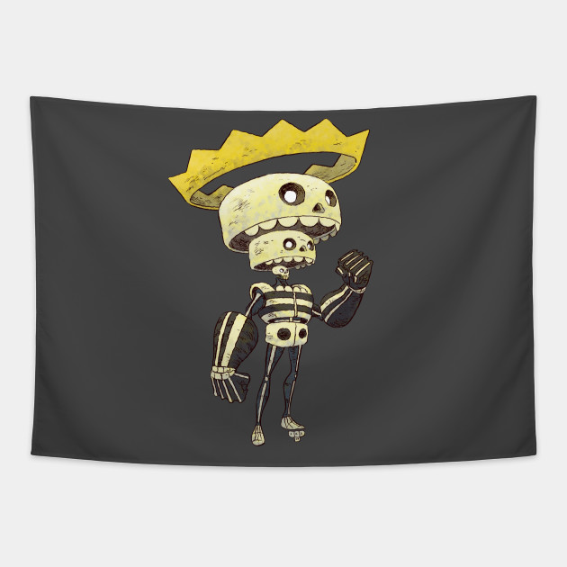 Discover King Skeleton - Skeleton - Tapestry