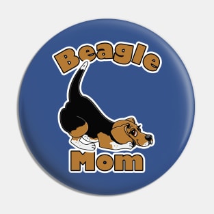 Beagle Mom Pin