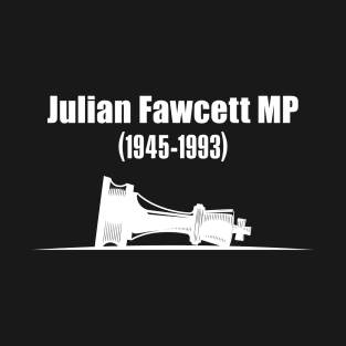 Julian Fawcett MP - Ghosts - white T-Shirt