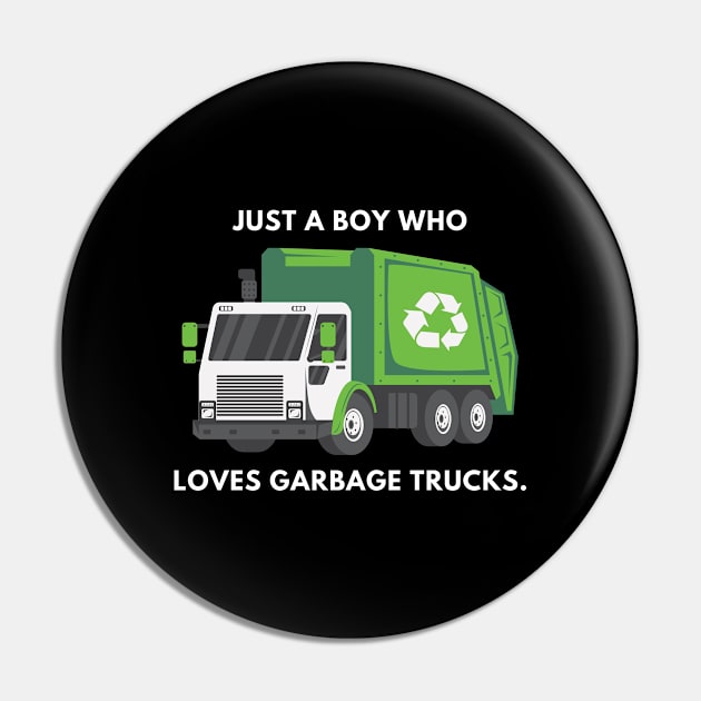 Just a boy who loves garbage trucks Pin by BlackMeme94