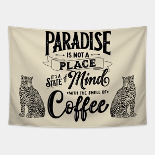 Coffee and Paradise Tapestry