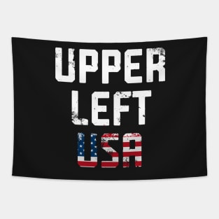 Upper Left USA Tapestry