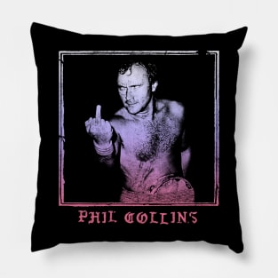 Phil Collins // Vintage Style Design Pillow