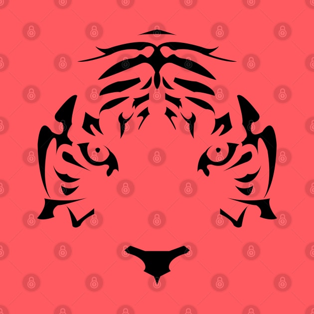 Tiger Face by The BioGeeks